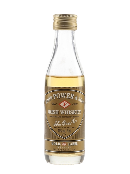 John Power & Sons Gold Label Bottled 1980s 7.1cl / 40%