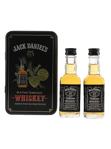 Jack Daniel's Old No.7 Whiskey Set  2 x 5cl / 40%