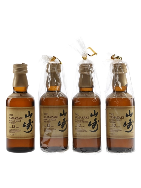 Yamazaki 12 Year Old Suntory 4 x 5cl / 43%