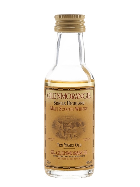 Glenmorangie 10 Year Old Bottled 1990s 5cl / 40%