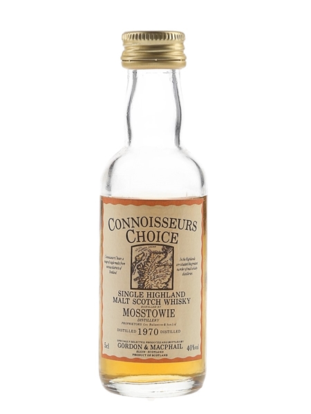 Mosstowie 1970 Connoisseurs Choice Bottled 1990s - Gordon & MacPhail 5cl / 40%