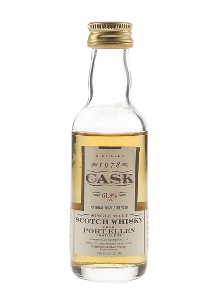 Port Ellen 1978 Cask Strength Bottled 1993 - Gordon & MacPhail 5cl / 61.8%