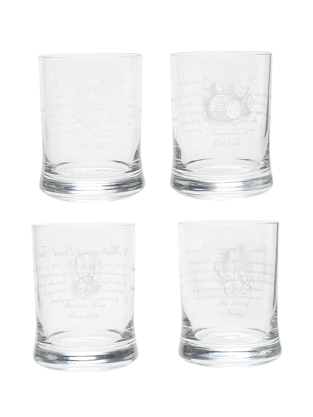 Famous Grouse Whisky Tumblers  9.5cm Tall