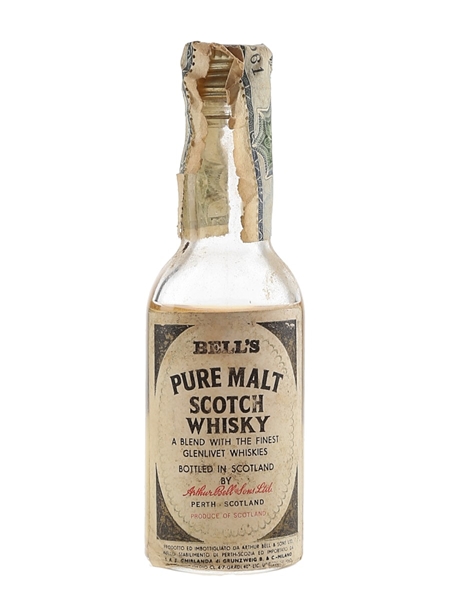 Bell's Pure Malt Bottled 1970s - Ghirlanda 4.7cl / 40%