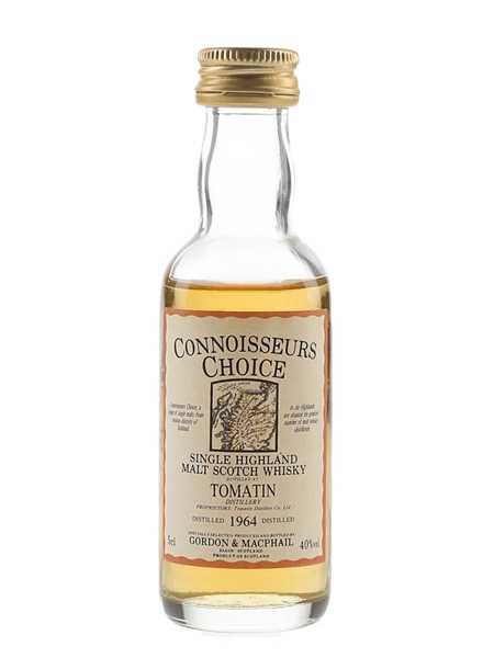 Tomatin 1964 Connoisseurs Choice Bottled 1990s - Gordon & MacPhail 5cl / 40%