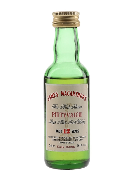 Pittyvaich 12 Year Old Cask No.15096 James MacArthur's 5cl / 54%