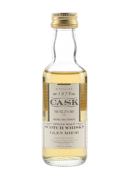 Glen Mhor 1978 Cask Strength Bottled 1993 - Gordon & MacPhail 5cl / 62.2%