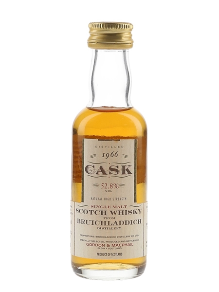 Bruichladdich 1966 Cask Strength Bottled 1996 - Gordon & MacPhail 5cl / 52.8%