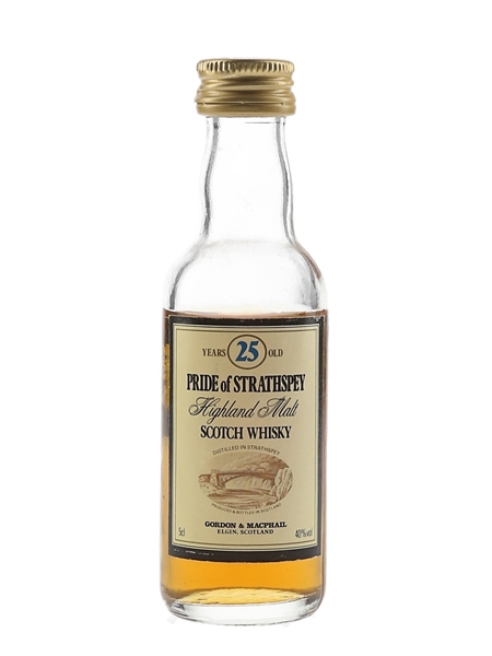 Pride Of Strathspey 25 Year Old Bottled 1990s - Gordon & MacPhail 5cl / 40%