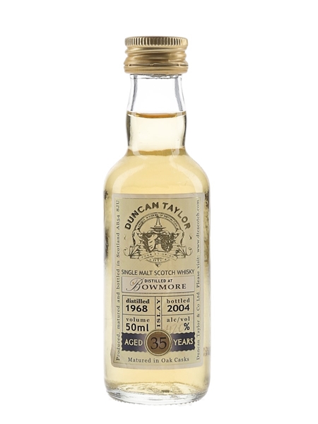 Bowmore 1968 35 Year Old Bottled 2004 - Duncan Taylor 5cl / 42%