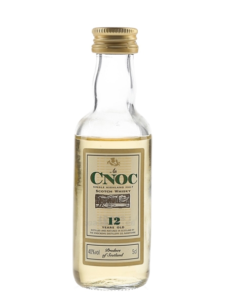 AnCnoc 12 Year Old Bottled 1990s-2000s  - Knockdhu Distillery Company 5cl / 40%