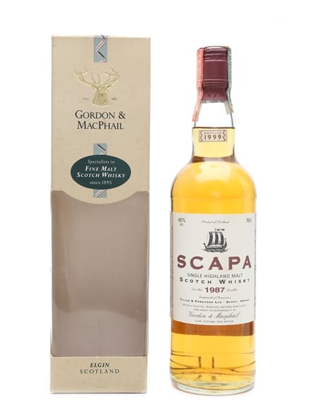 Scapa 1987 Gordon & MacPhail Bottled 1999 70cl / 40%