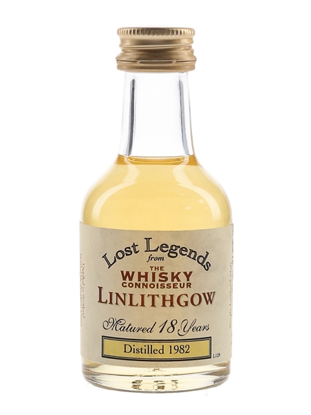 Linlithgow 1982 18 Year Old The Whisky Connoisseur - Lost Legends 5cl / 61.6%