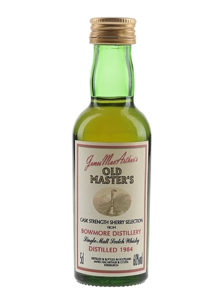 Bowmore 1984 James MacArthur's - Old Master's 5cl / 60%