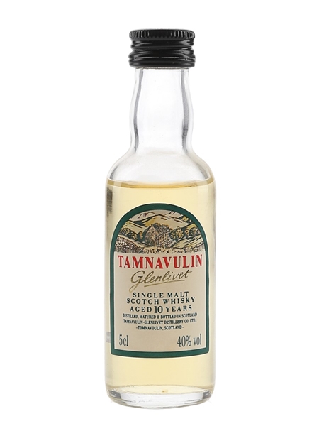 Tamnavulin Glenlivet 10 Year Old Bottled 1990s 5cl / 40%