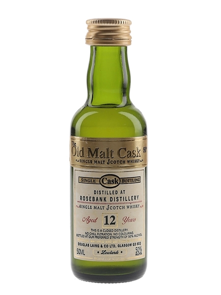 Rosebank 12 Year Old The Old Malt Cask Douglas Laing 5cl / 50%