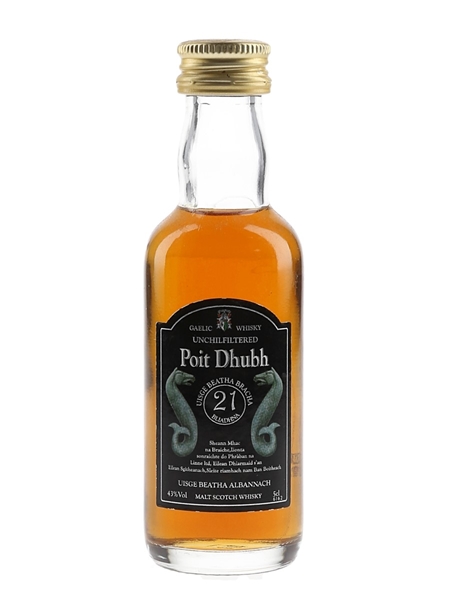 Poit Dhubh 21 Year Old  5cl / 40%