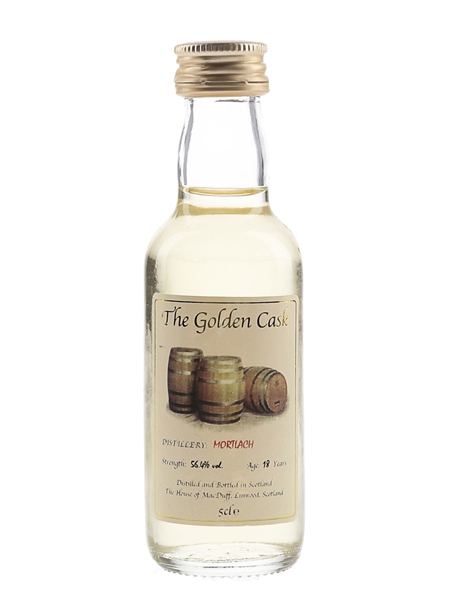 Mortlach 18 Year Old Bottled 2000s - The Golden Cask 5cl / 56.4%