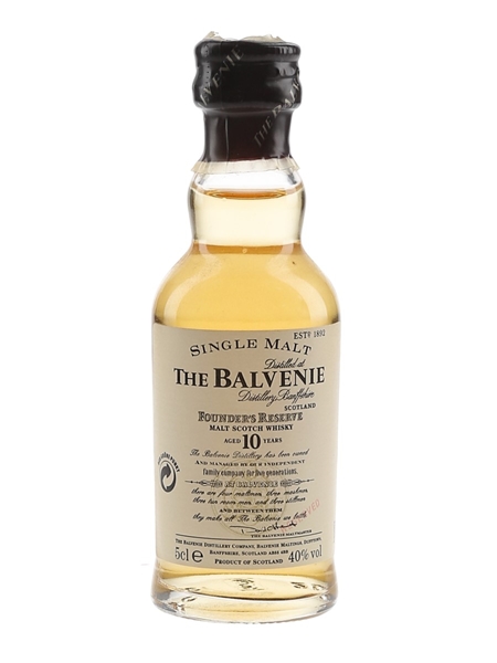 Balvenie 10 Year Old Founder's Reserve Bottled 2000s 5cl / 40%