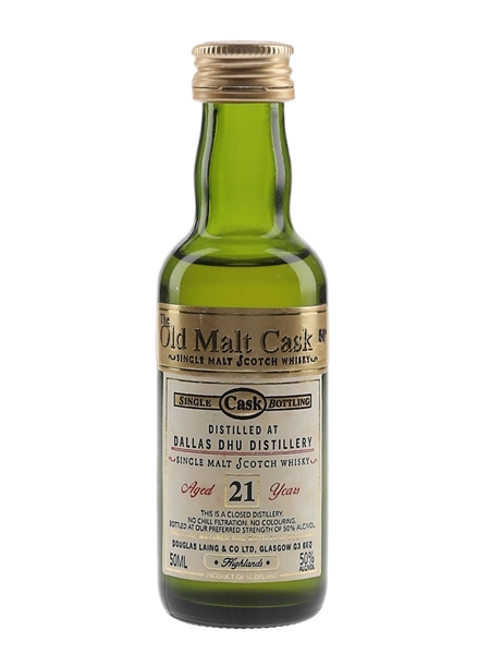 Dallas Dhu 21 Year Old Old Malt Cask - Douglas Laing 5cl / 50%