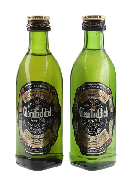 Glenfiddich Pure Malt  2 x 5cl