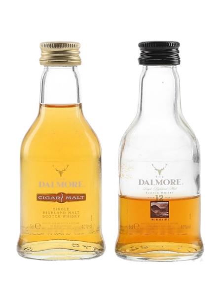 Dalmore 12 Year Old & Cigar Malt  2 x 5cl / 40%