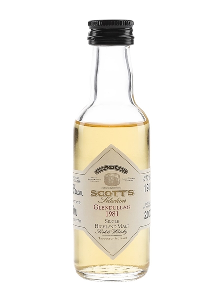 Glendullan 1981 Bottled 2000 - Scott's Selection 5cl / 55.5%