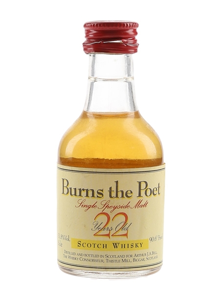 Linkwood 1972 22 Year Old Burns The Poet The Whisky Connoisseur - The Robert Burns Collection 5cl / 51.8%