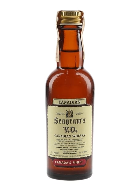 Seagram's VO Bottled 1970s 5cl / 43.4%