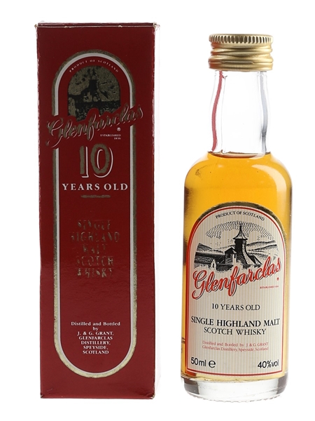 Glenfarclas 10 Year Old Bottled 1990s 5cl / 40%