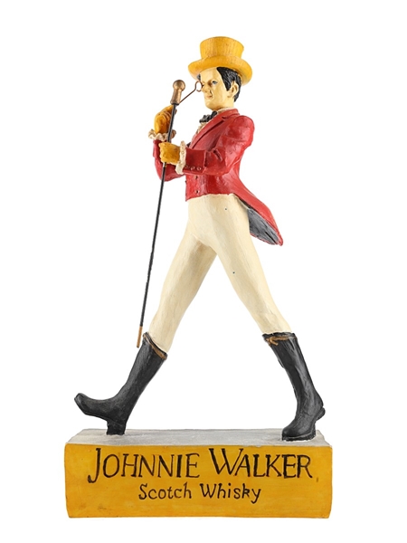 Johnnie Walker Striding Man Resin Figure 33.5cm x 18cm x 7cm