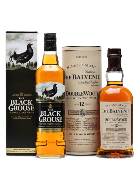 Balvenie & Black Grouse 2 x 70cl 