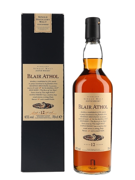 Blair Athol 12 Year Old Flora & Fauna 70cl / 43%