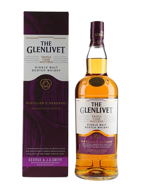 Glenlivet Distiller's Reserve Triple Cask Matured - Travel Exclusive 100cl / 40%