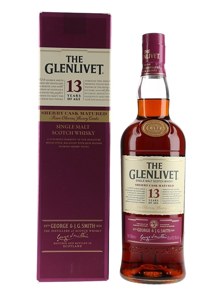 Glenlivet 13 Year Old Sherry Cask Taiwan Exclusive 70cl / 40%