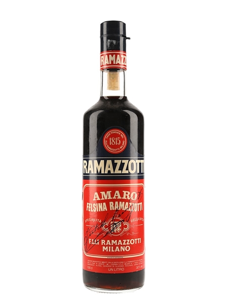 Ramazzotti Amaro Bottled 1980s 100cl / 30%