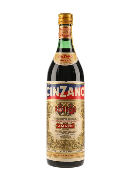 Cinzano Chinato Amaro Vermouth Bottled 1970s 100cl / 17.5%