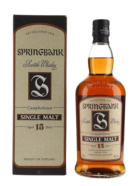 Springbank 15 Year Old  70cl / 46%