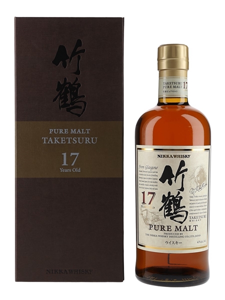 Taketsuru 17 Year Old Nikka Whisky Distilling 70cl / 43%