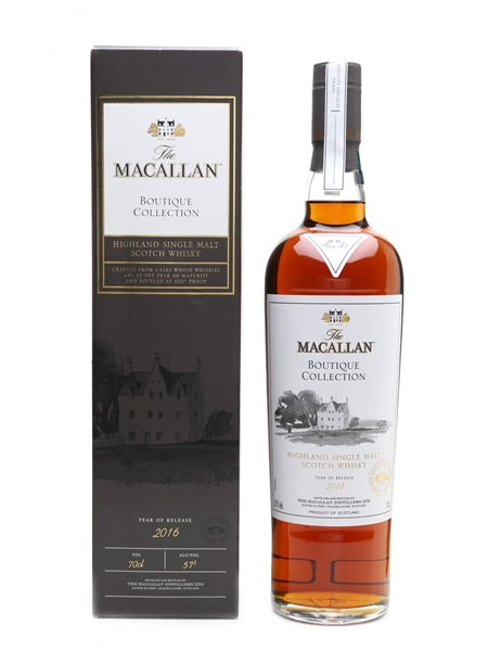 Macallan Boutique Collection 2016 Release - Taiwan Duty Free Exclusive 70cl / 57%