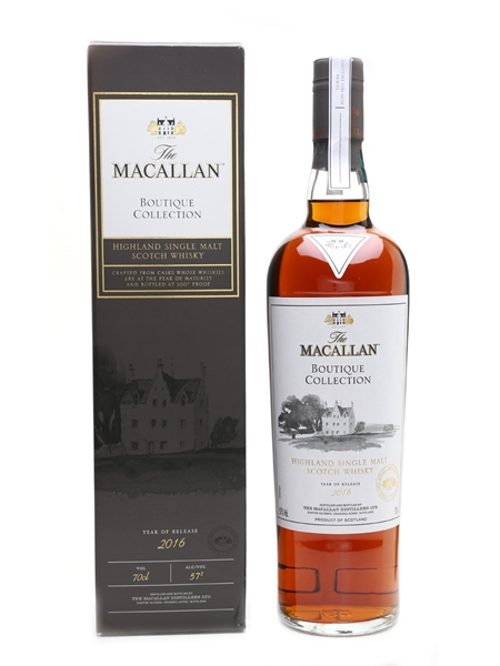 Macallan Boutique Collection 2016 Release - Taiwan Duty Free Exclusive 70cl / 57%