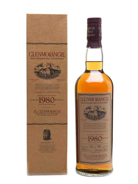 Glenmorangie 1980 Cask Strength 21 Year Old 70cl / 55.6%