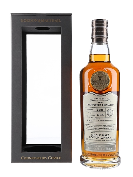 Glenturret 2005 14 Year Old Connoisseurs Choice Bottled 2019 70cl / 53.3%