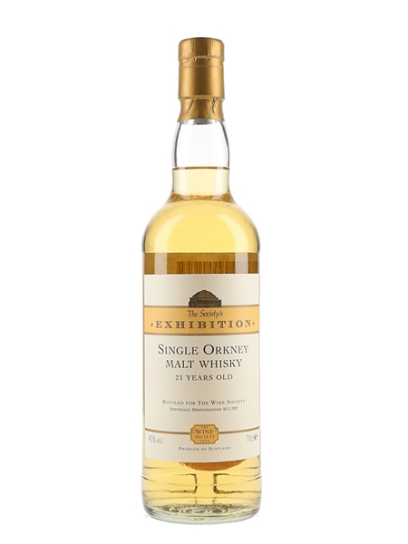 The Society's Exhibition 21 Year Old Single Orkney Malt Whisky The Wine Society 70cl / 40%