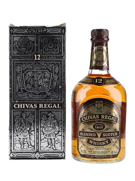 Chivas Regal 12 Year Old Bottled 1980s 75cl / 43%