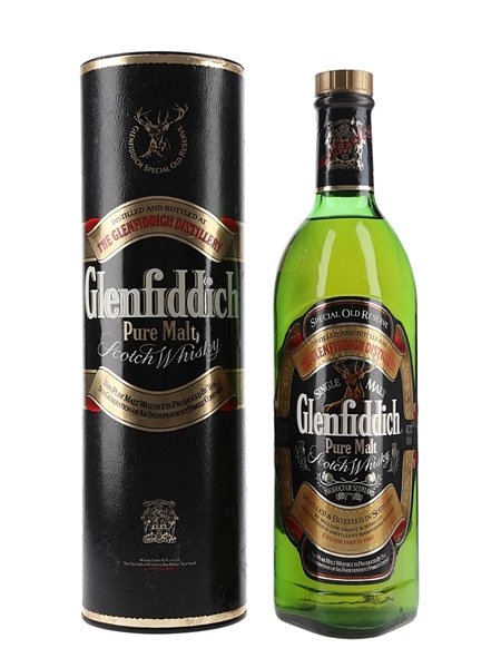 Glenfiddich Special Old Reserve Pure Malt Bottled 1980s 75cl / 40%