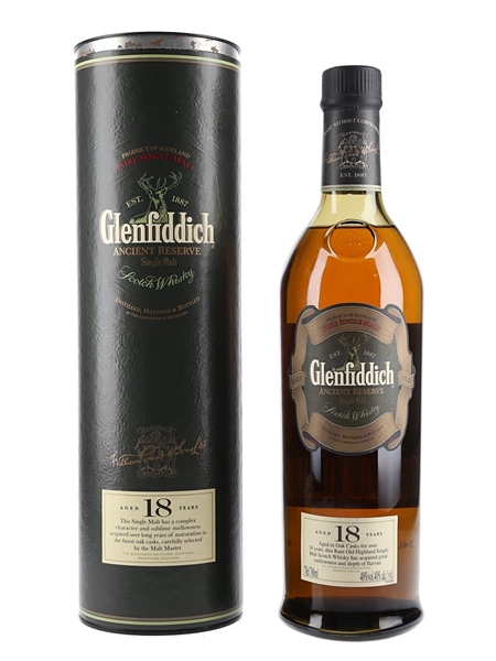 Glenfiddich 18 Year Old Ancient Reserve  70cl / 40%