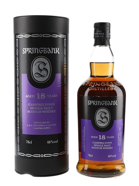 Springbank 18 Year Old Bottled 2022 70cl / 46%