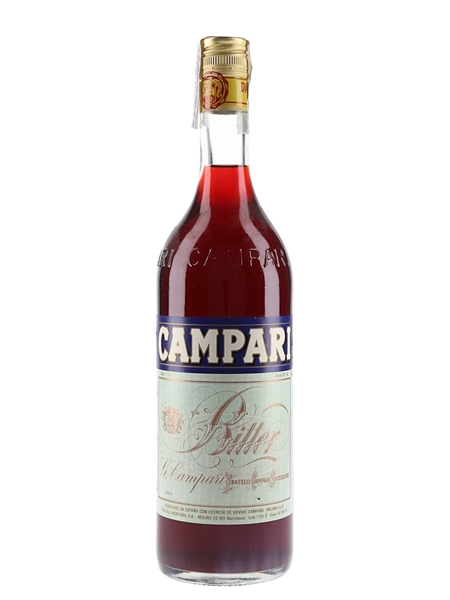 Campari Bitter Bottled 1980s - Spain 100cl / 25%