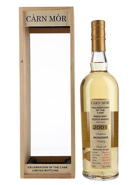 Inchgower 2001 Carn Mor Bottled 2019 - Celebration Of The Cask 70cl / 53.1%